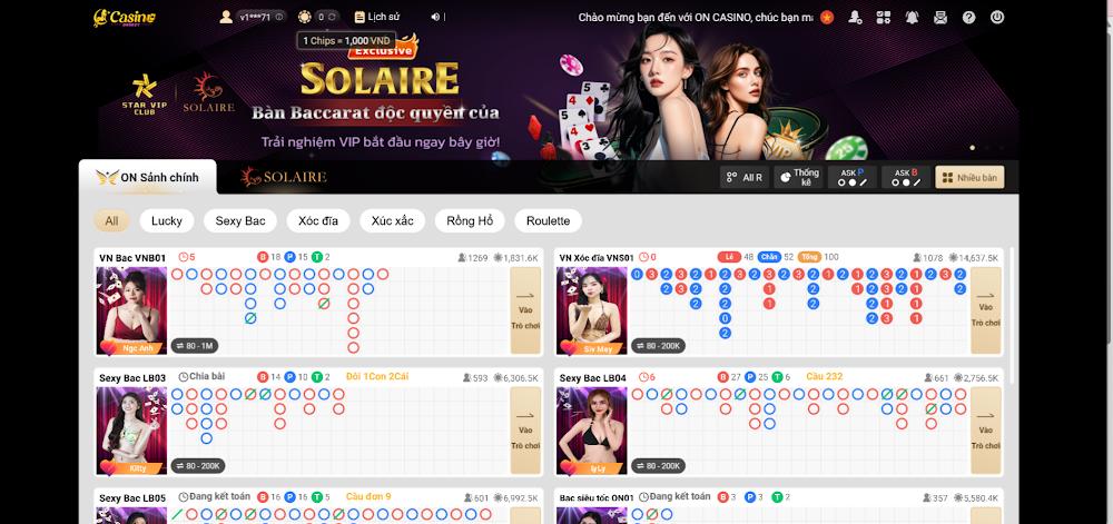 Công nghệ Live Streaming độc quyền của Casino online Sodo6789