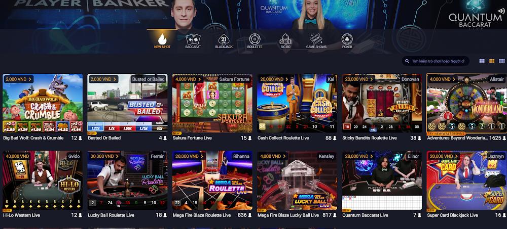 Ưu điểm của casino online Sodo6789