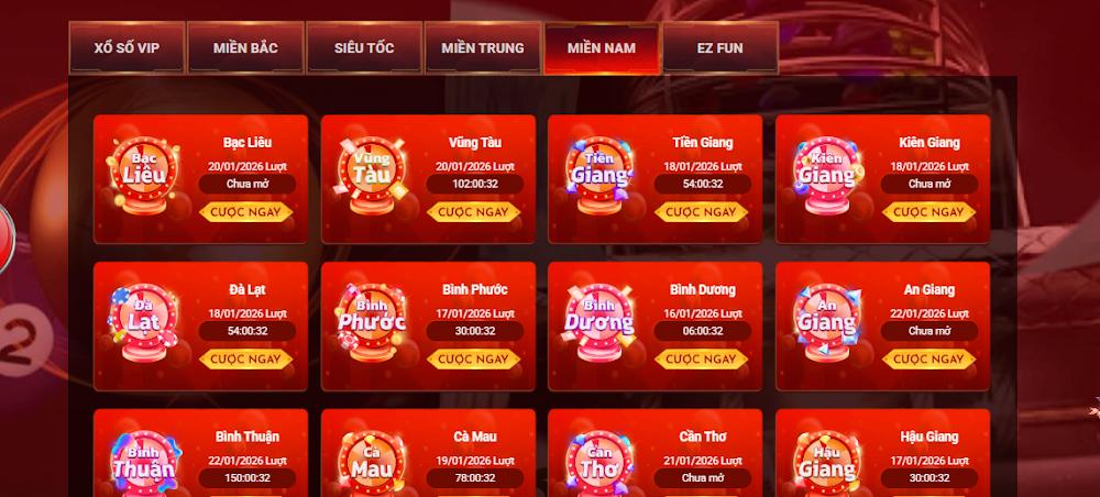 Xổ Số Miền Nam Sodo6789: Cược Online Uy Tín, Tỷ Lệ 1:99.5